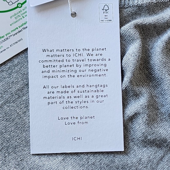 ICHI Sweater Vest Womens Medium New With Tags Knit Preppy Lightweight Denmark - Picture 10 of 16